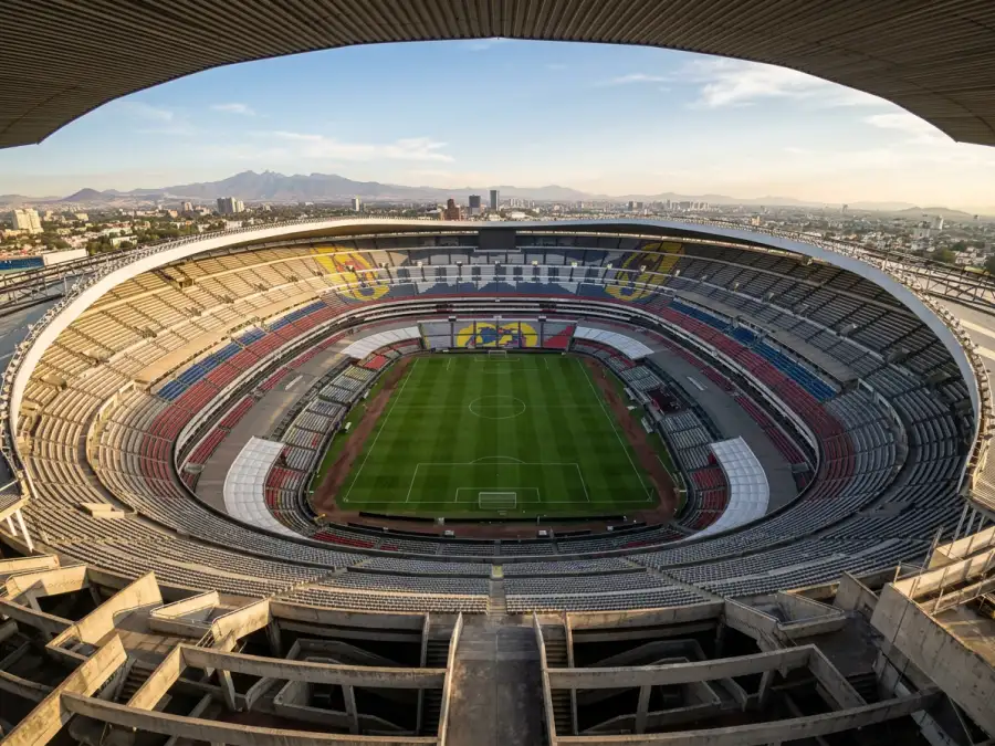 L'Estadio Azteca à Mexico, stade du match d'ouverture de la Coupe du Monde 2026