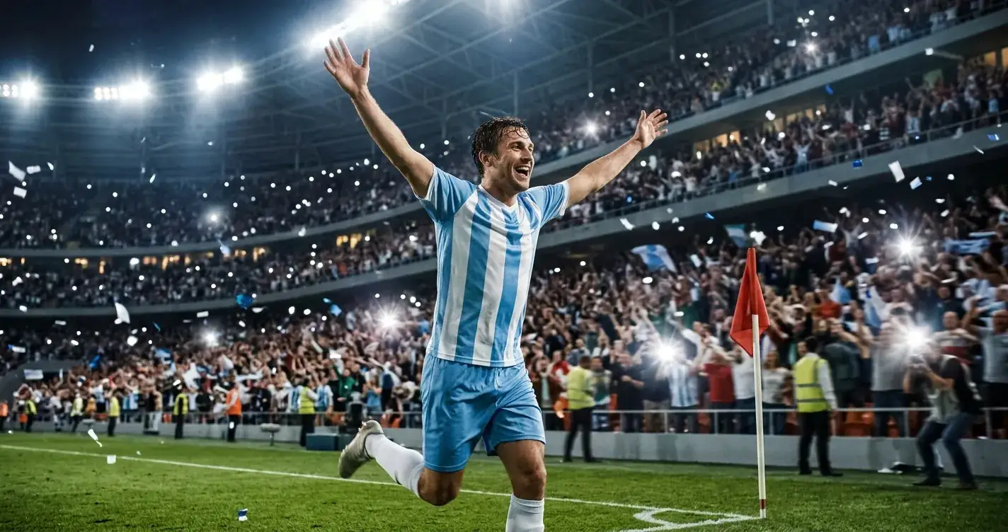 Lionel Messi célèbre son but record lors d'Argentine - Autriche à la Coupe du Monde 2026